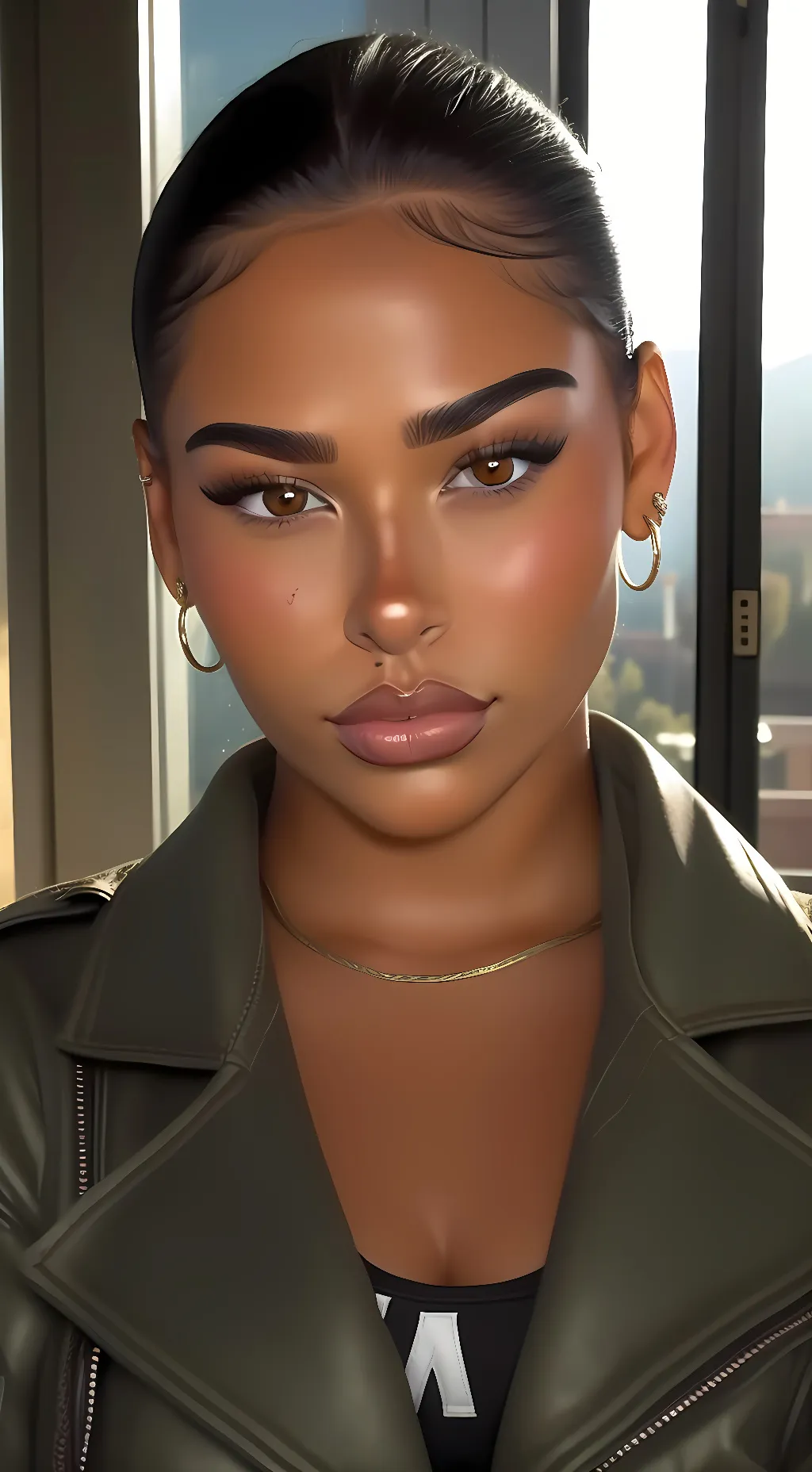 ai character: zoe regler 🇺🇸🇪🇸 background