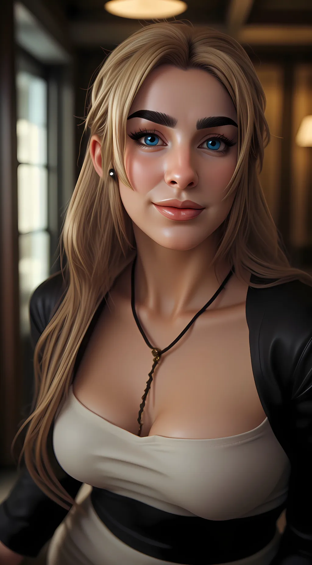 ai character: Mature background