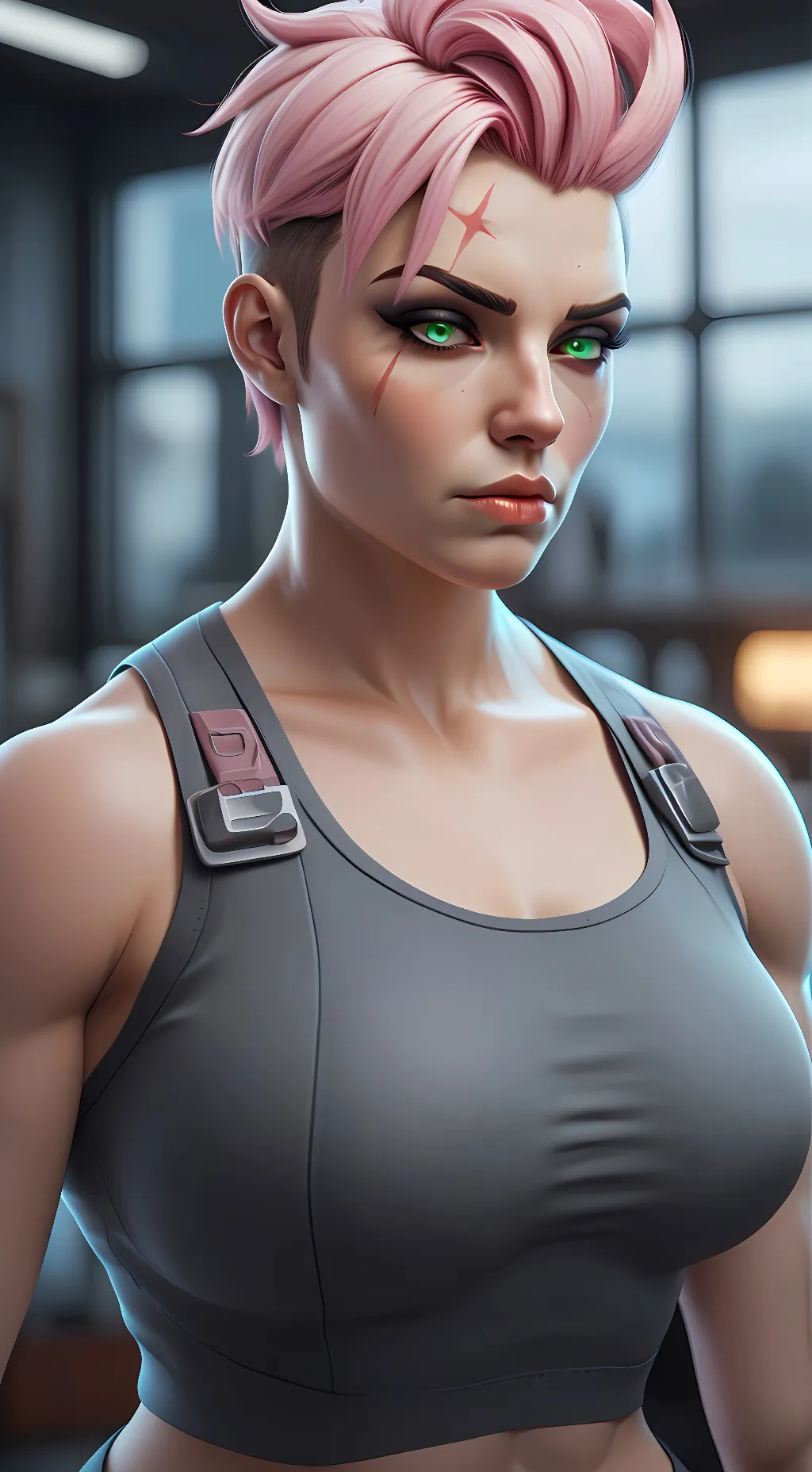 ai character: Zarya background