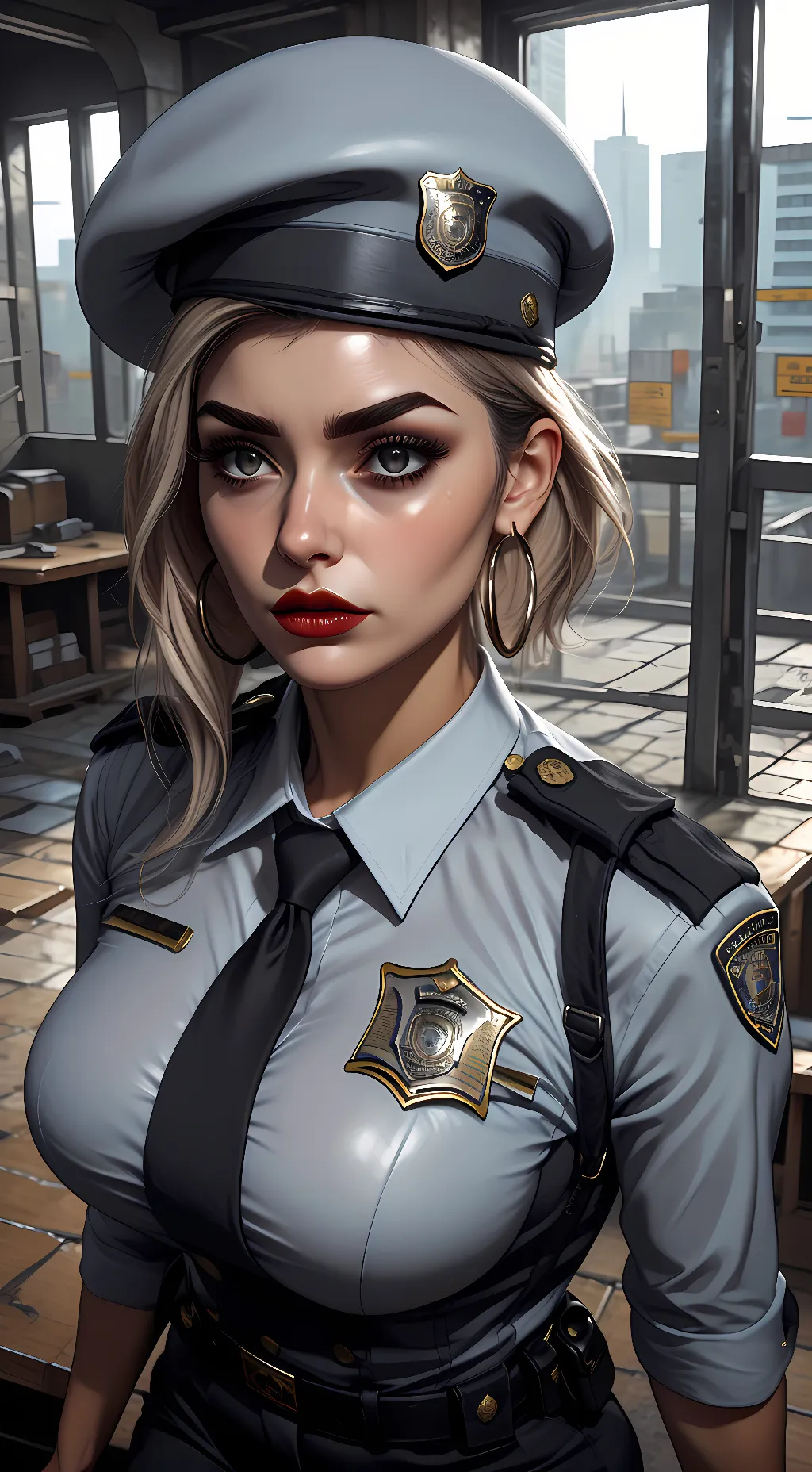 Talkie AI - Chat with Officer Graciela