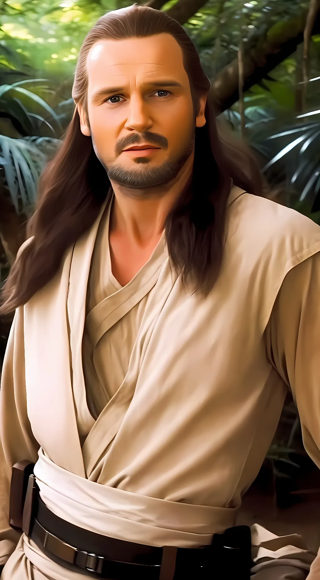 ai character: Qui-gon  background