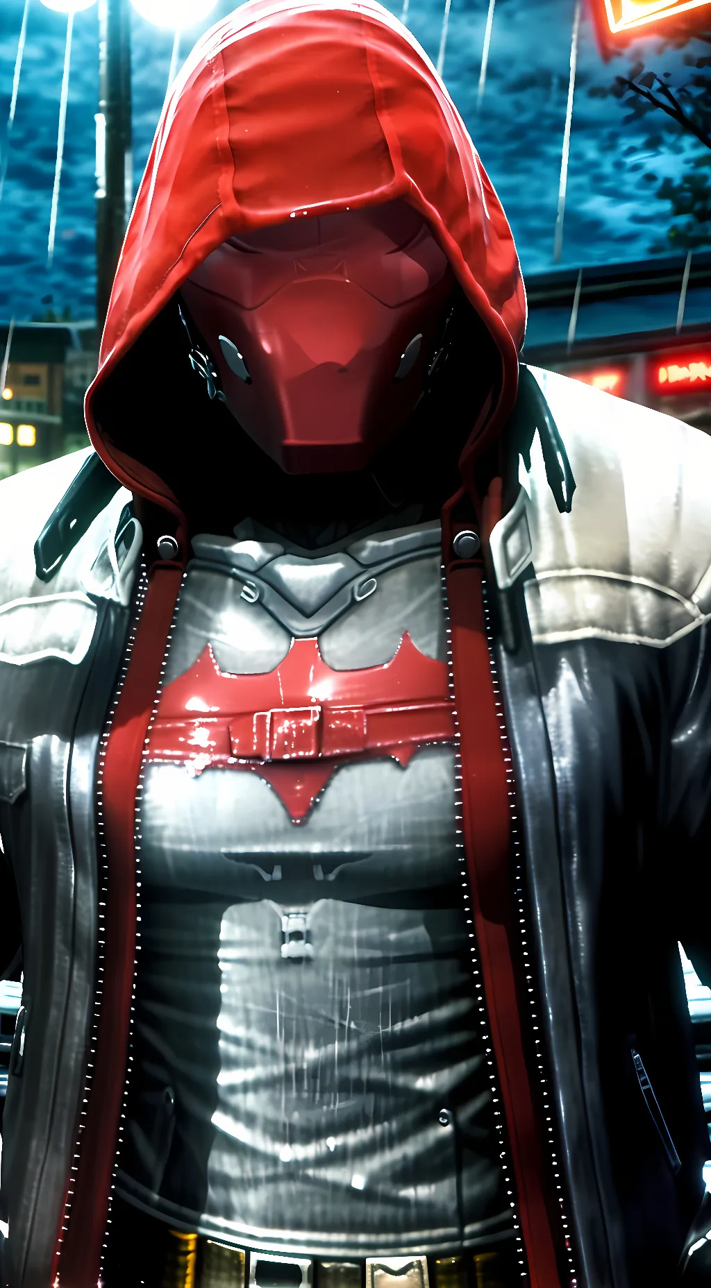 ai character: Red Hood background