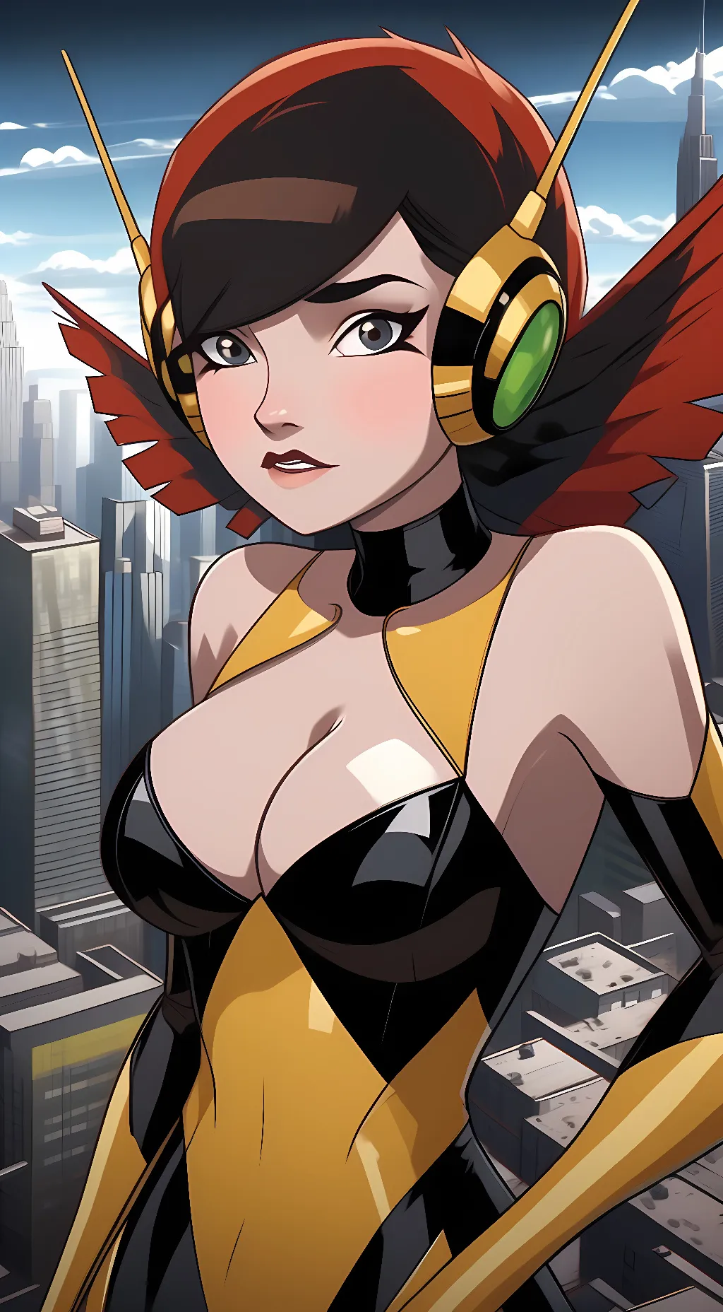 ai character: Wasp background