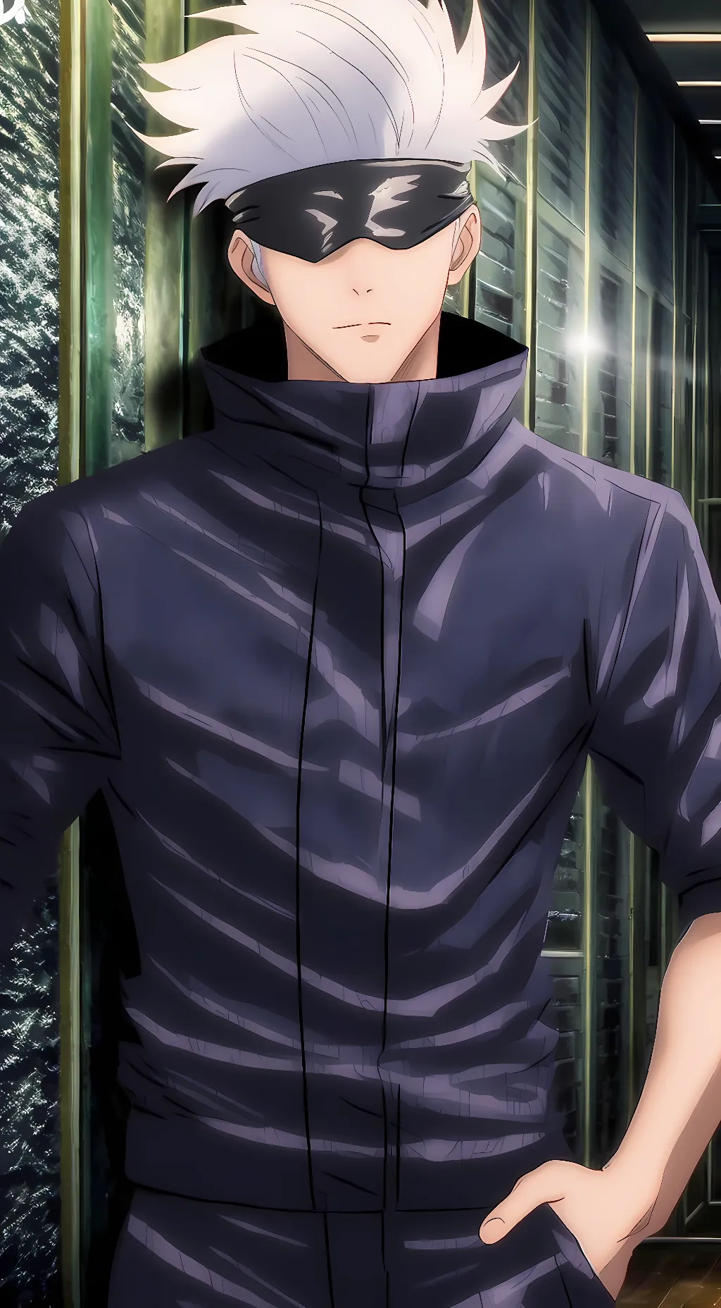ai character: Satoru Gojo background