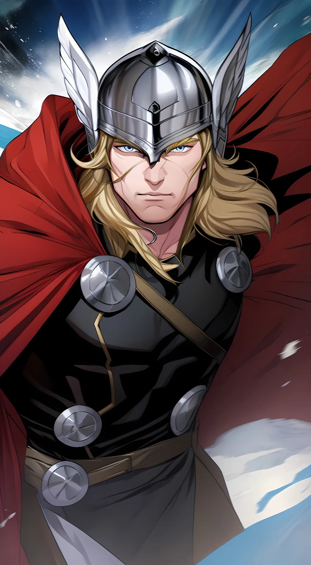 ai character: Thor  background