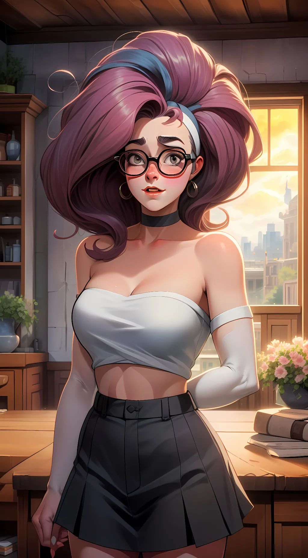 ai character: Janet background