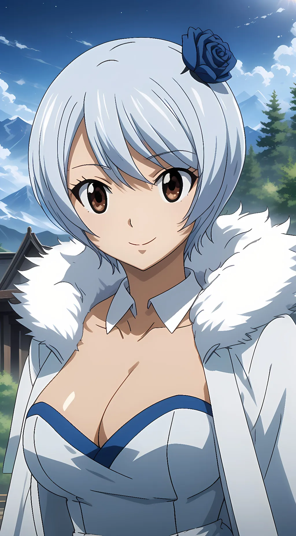 ai character: Yukino Agria background