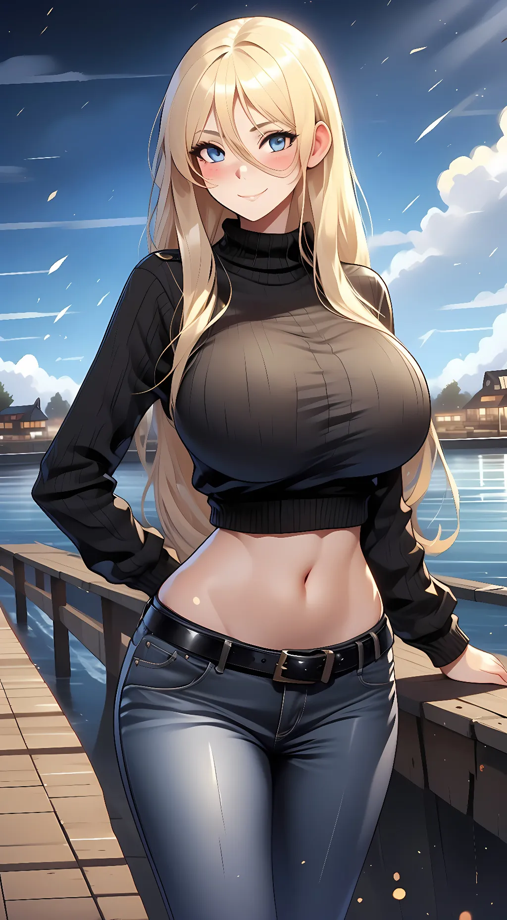 ai character: KMS Bismarck background