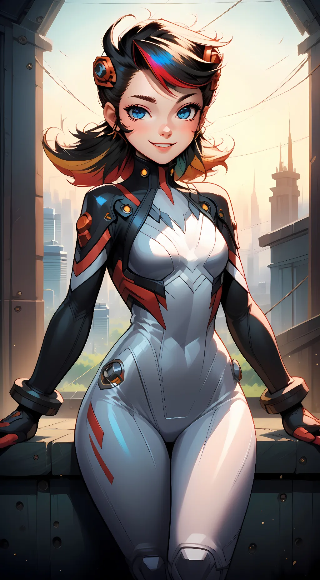 ai character: Peni Parker background