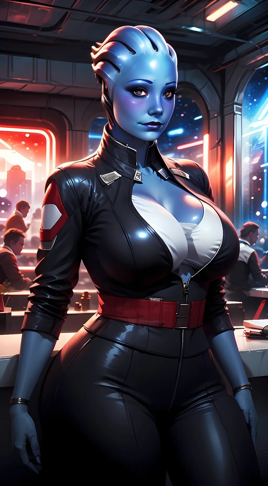 ai character: Nyala background