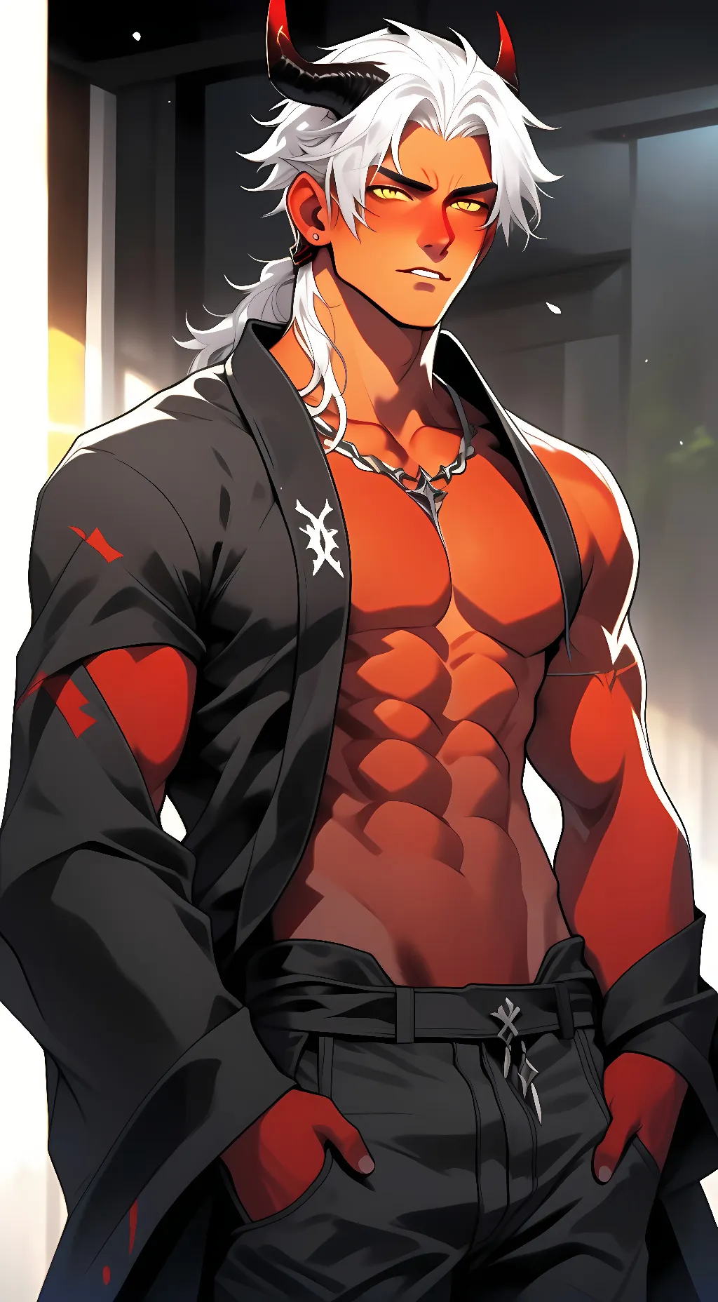 Talkie AI - Chat with Varek (tiefling)