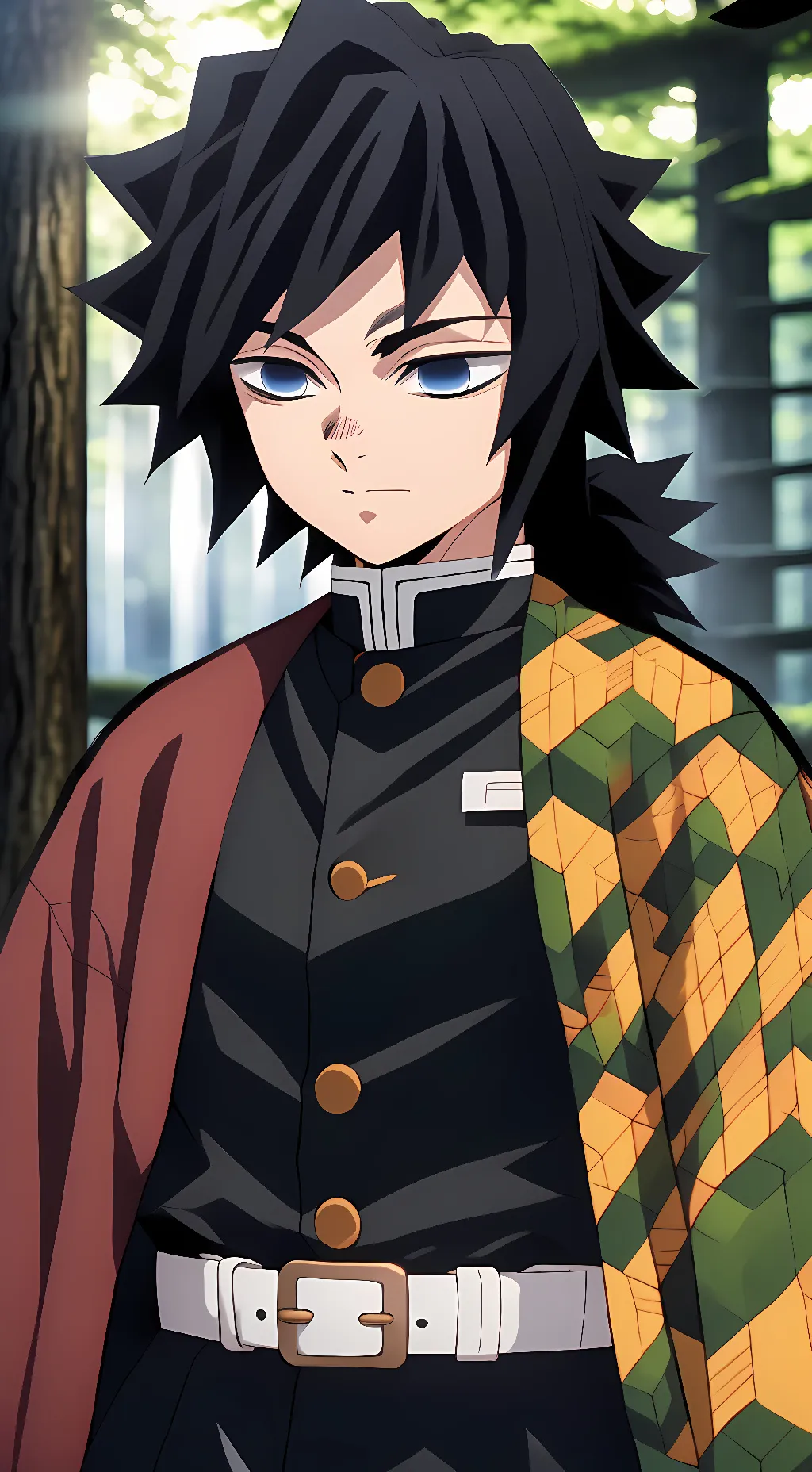 ai character: Giyu Tomioka background