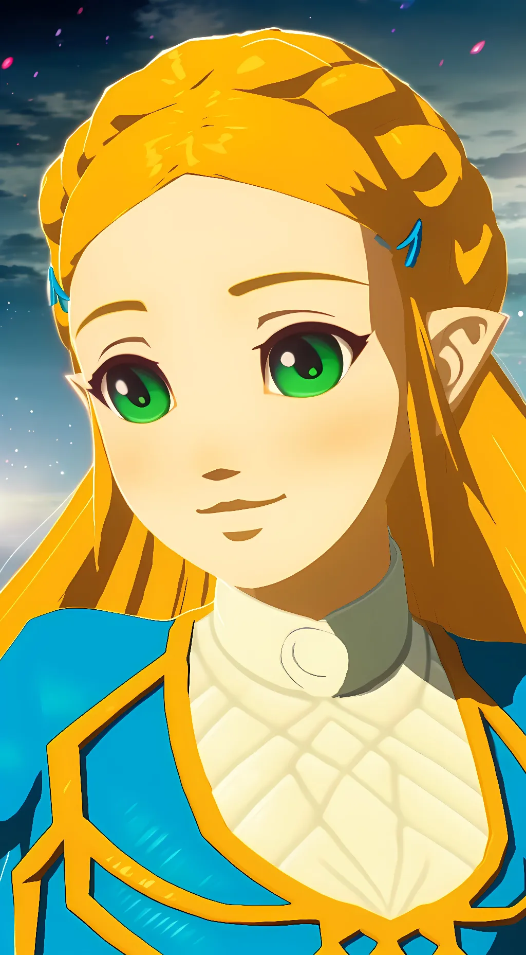 ai character: Zelda background