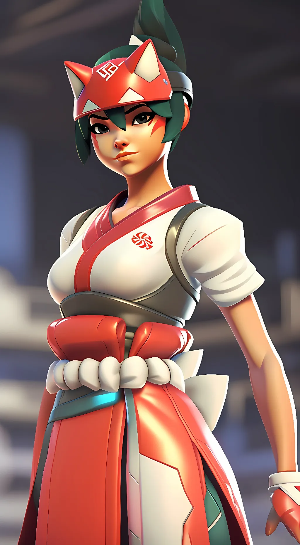 ai character: Kiriko Kamori background