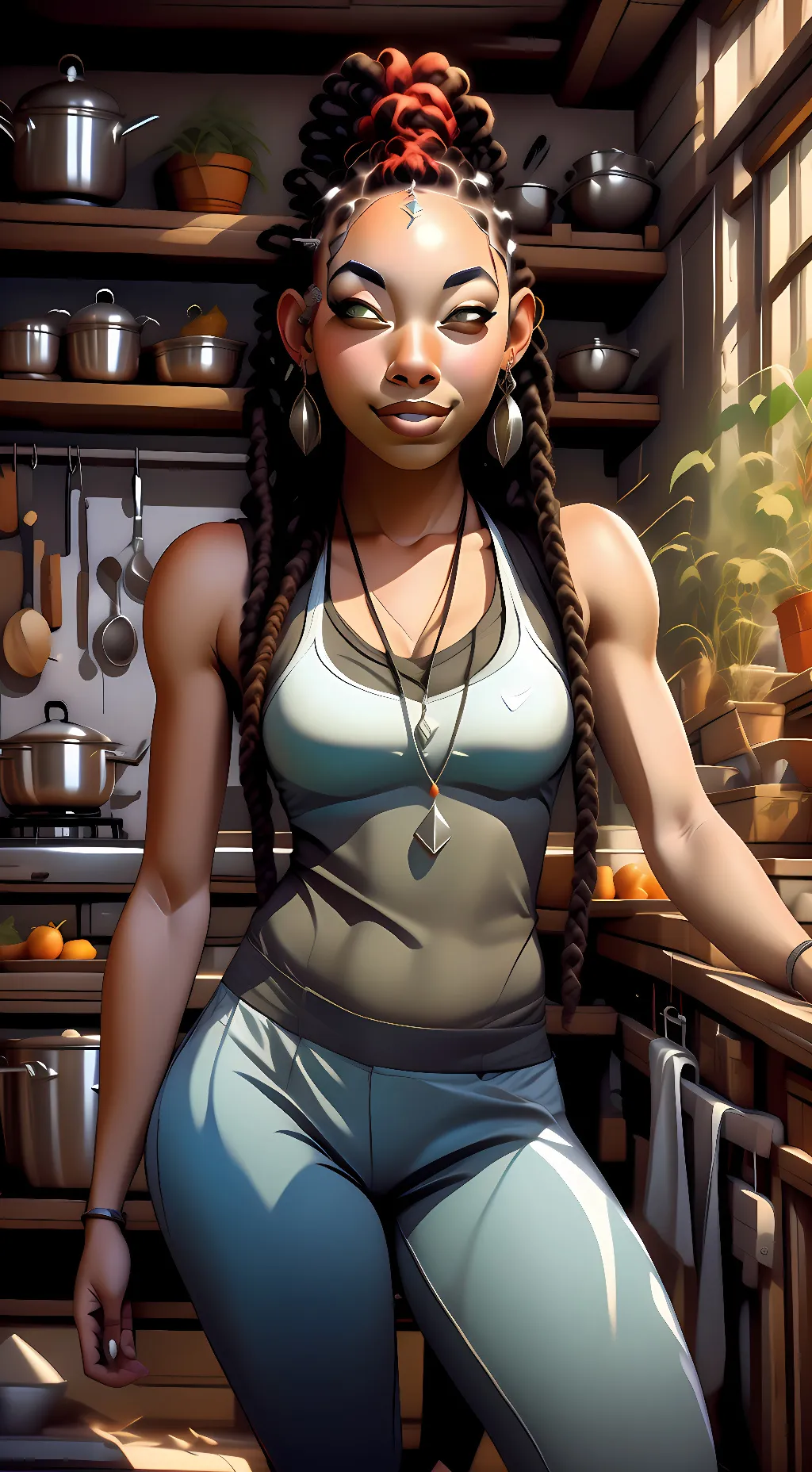 ai character: Sarah background