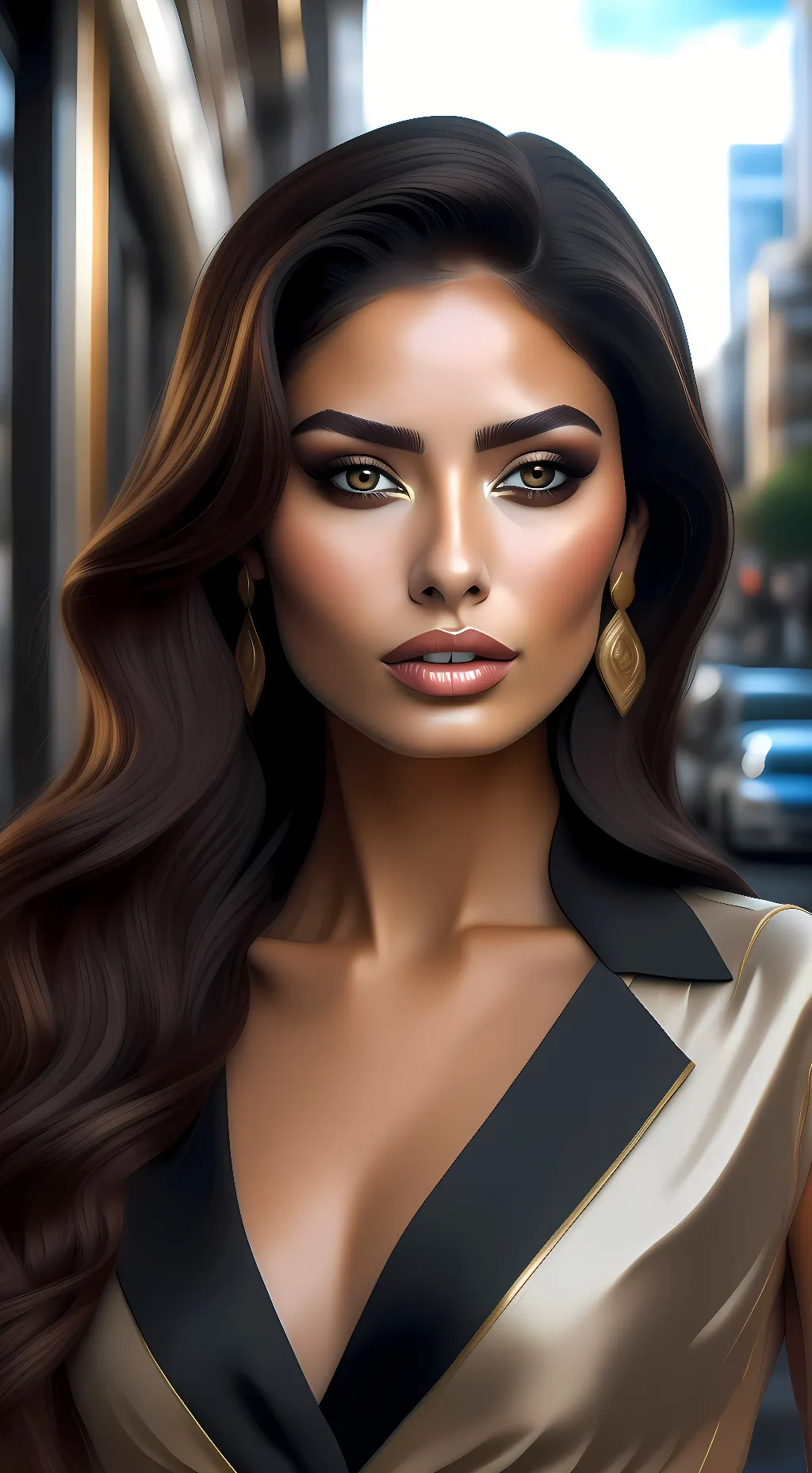 ai character: Amara syzaea background