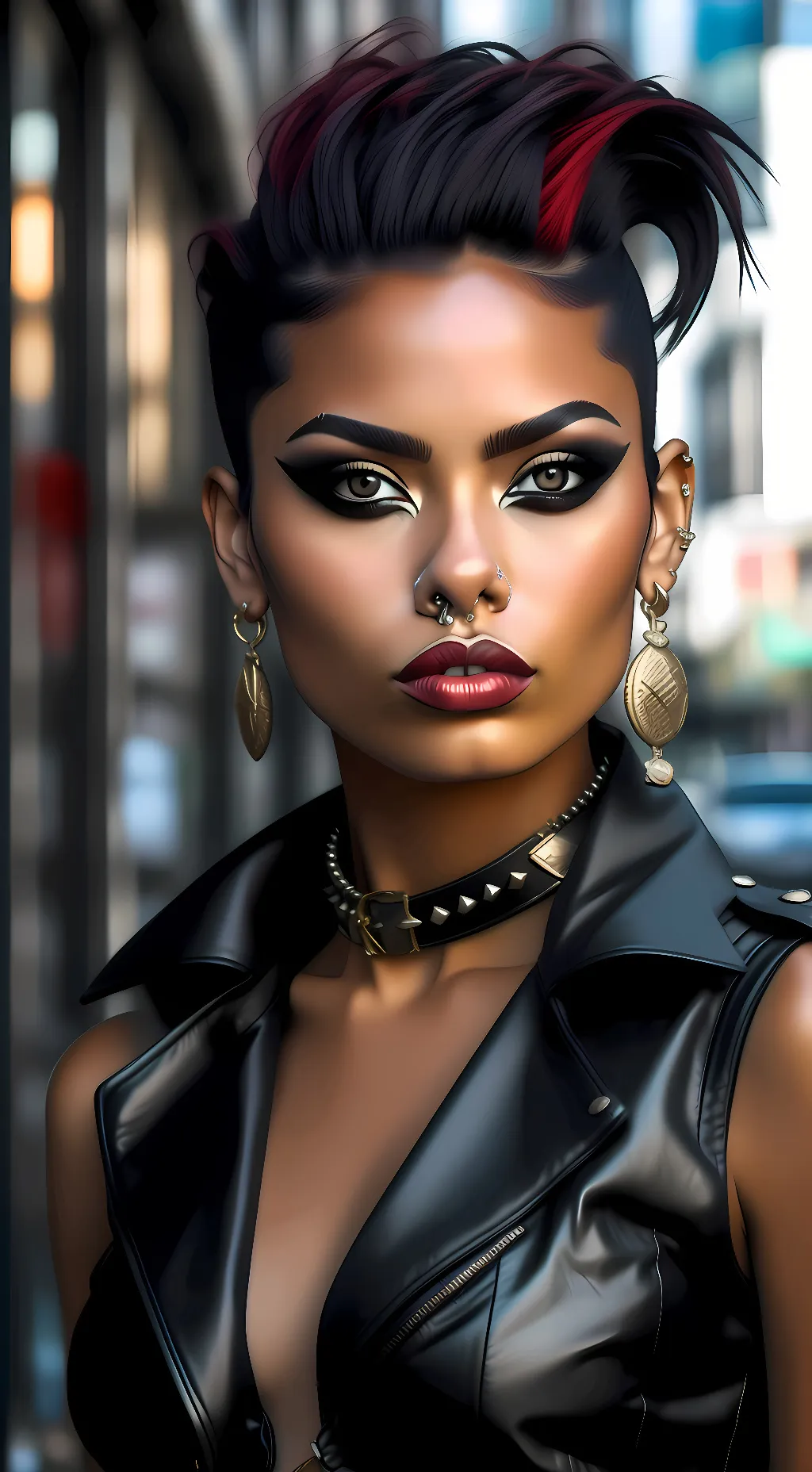 ai character: Camilla hernandez  background