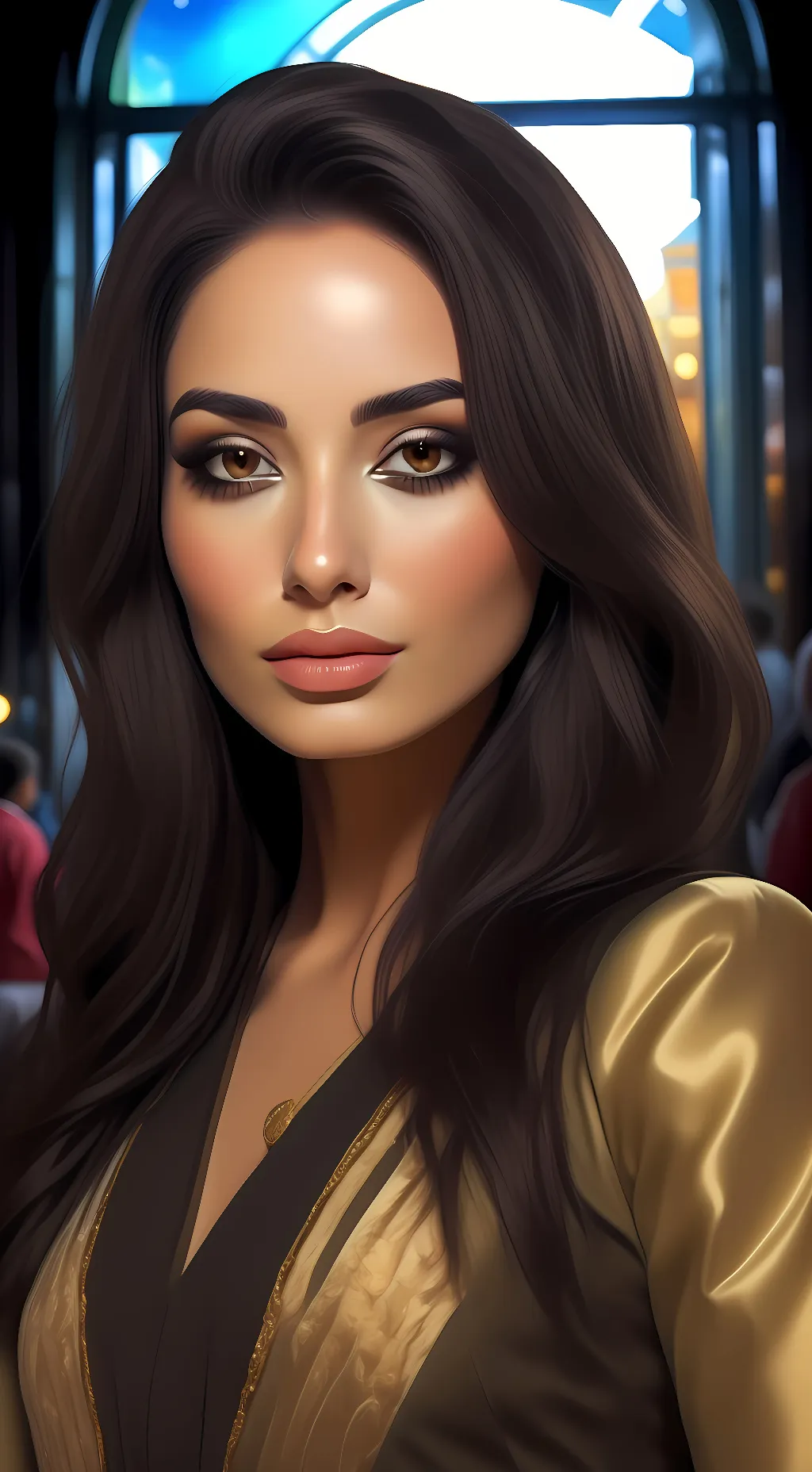 ai character: Lavon sklis background