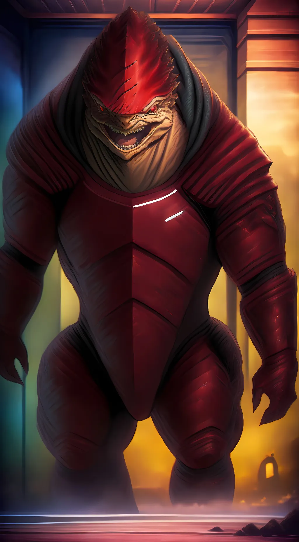 ai character: Urdnot Wrex background