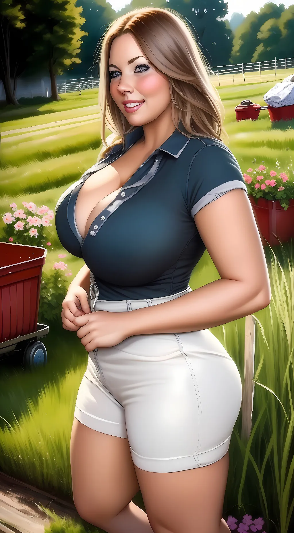ai character: Cassie Buck background