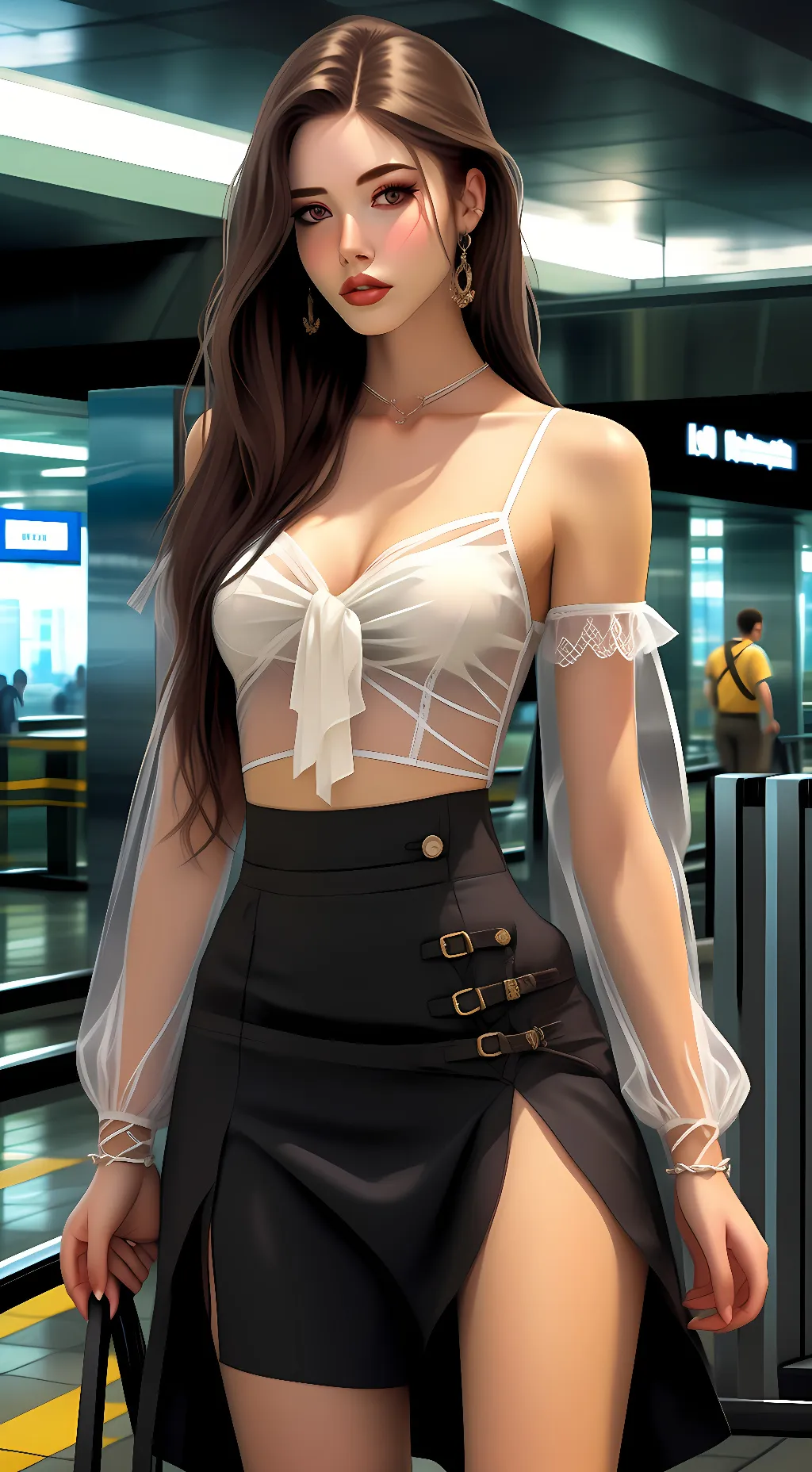 ai character: Mel background