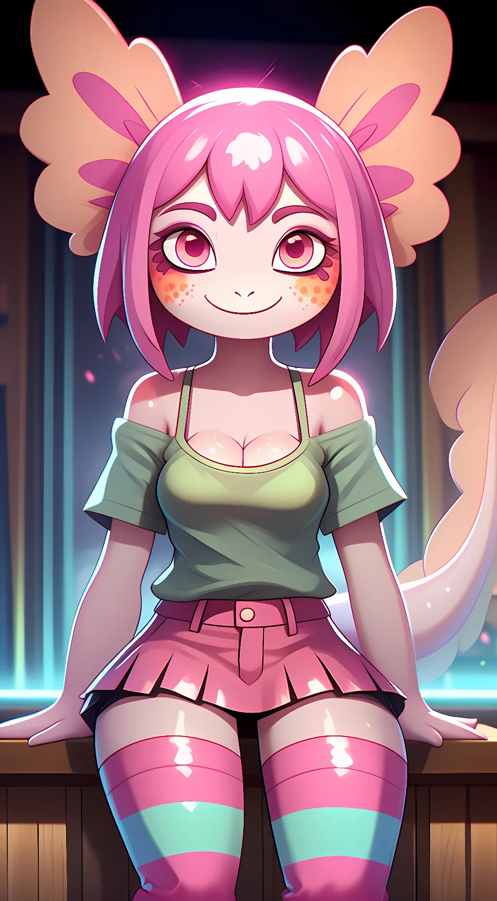 ai character: Vitzy background