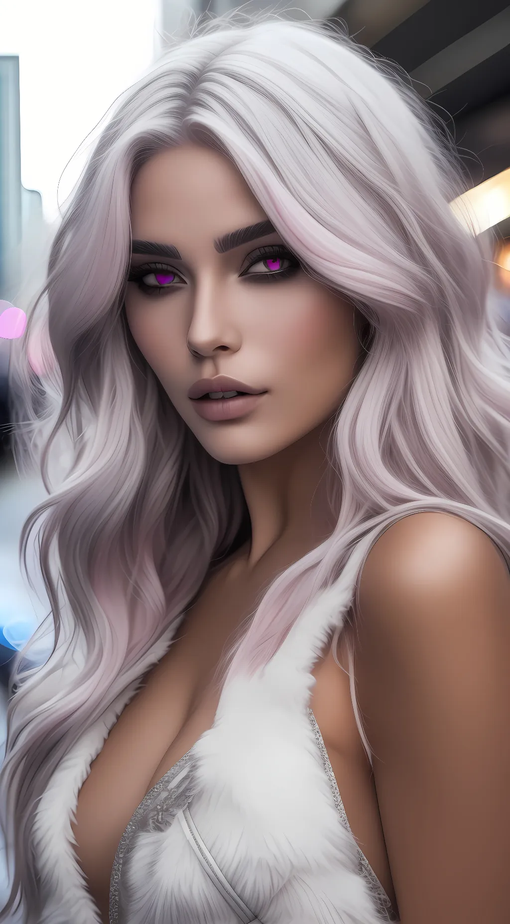 ai character: Seraphina Eterna background