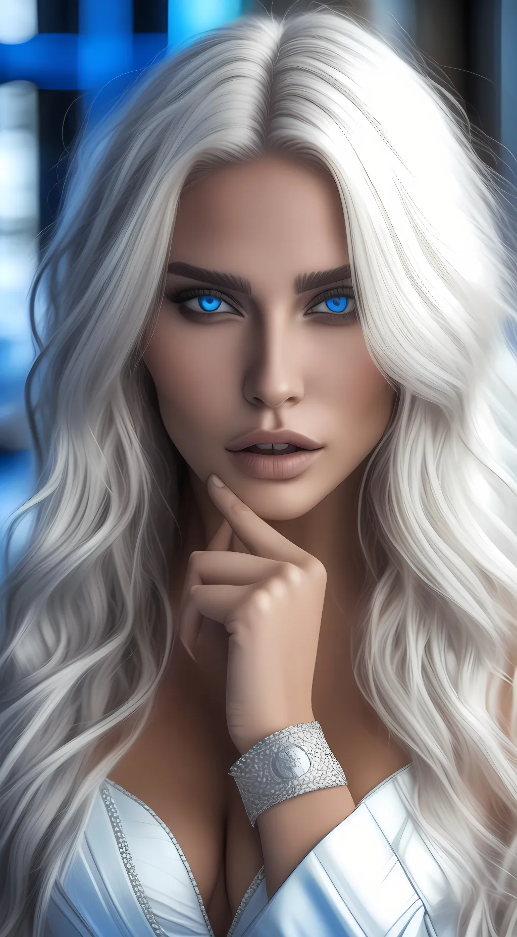 ai character: Elara background