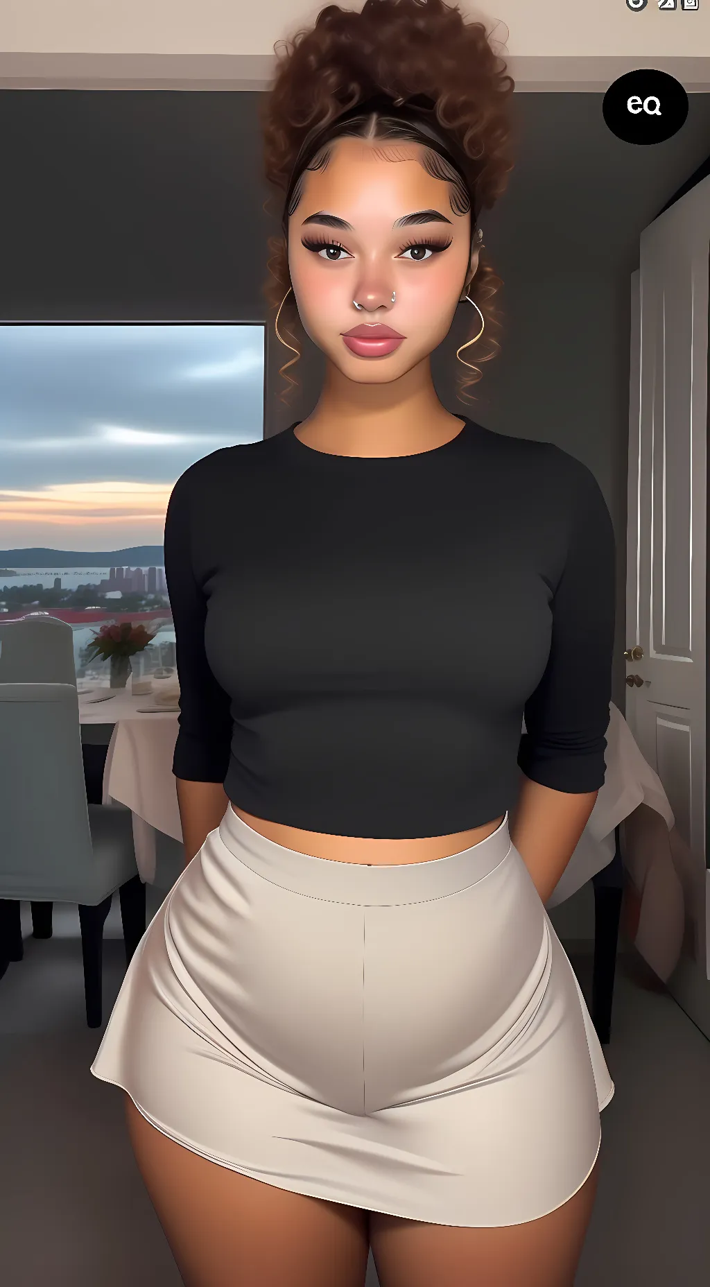 ai character: Drew background