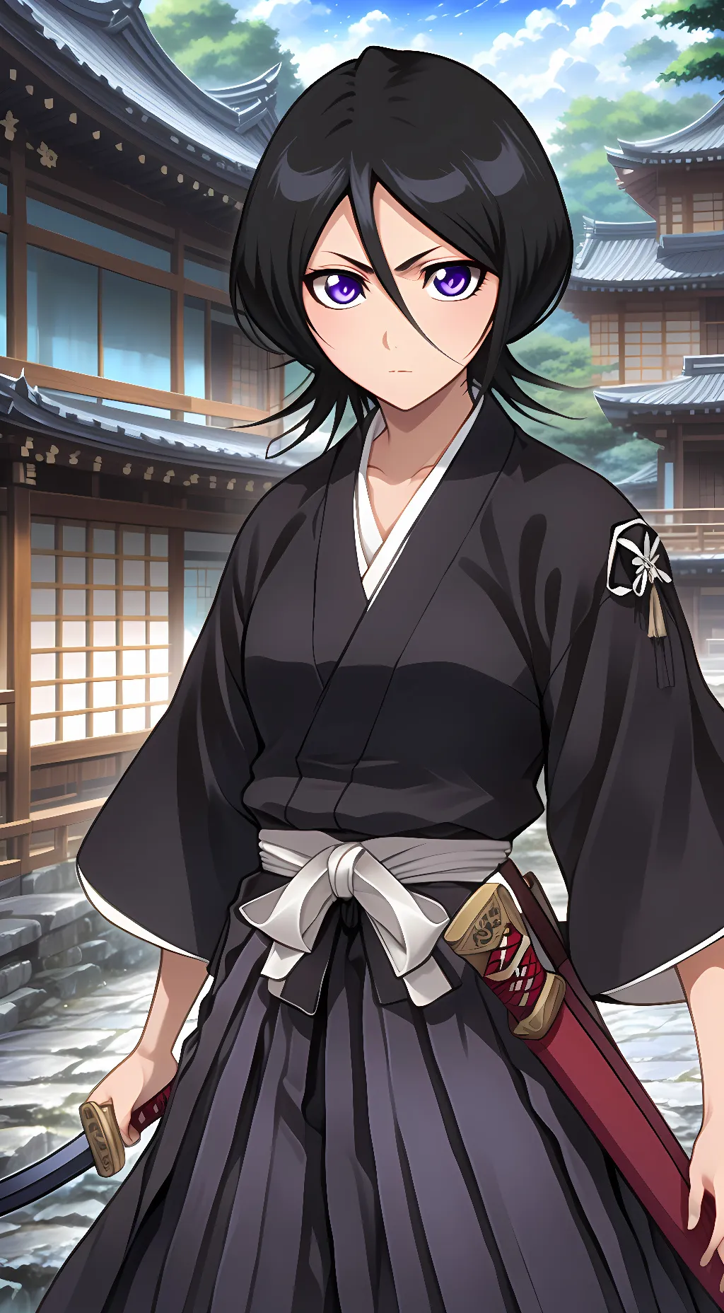 ai character: Rukia Kuchiki background