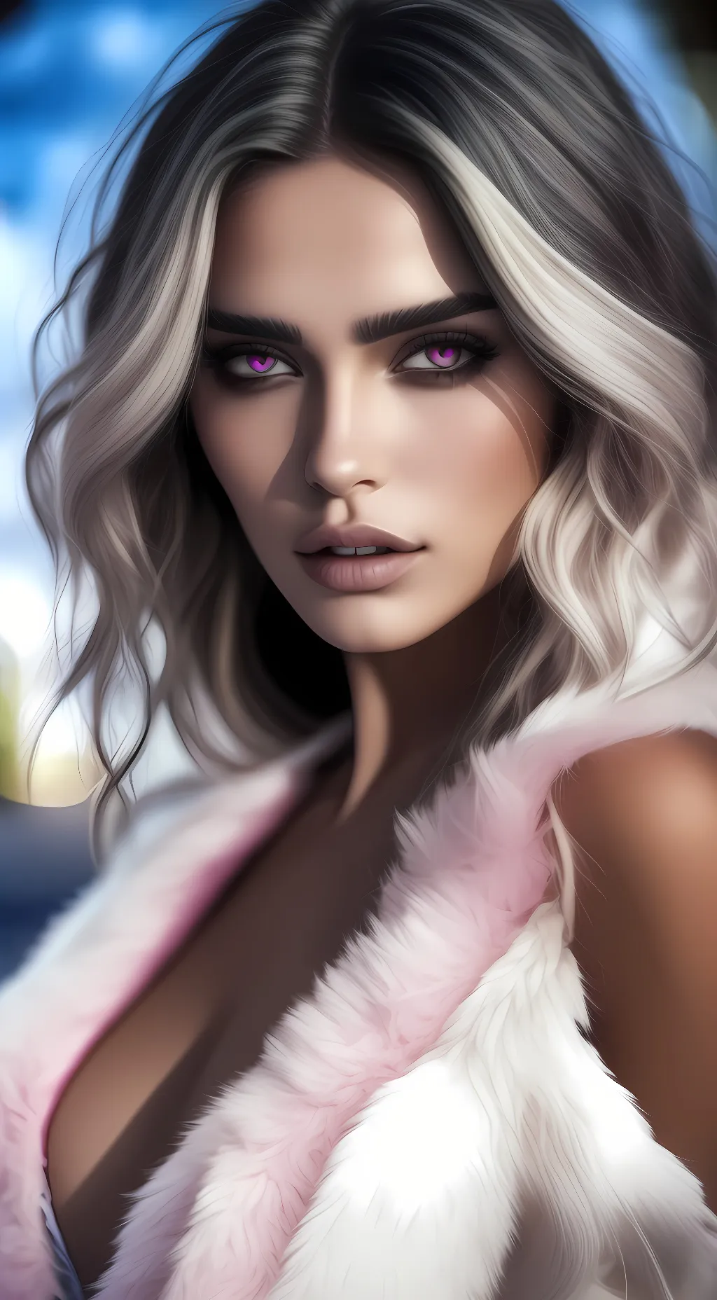 ai character: Béldia seraphina background
