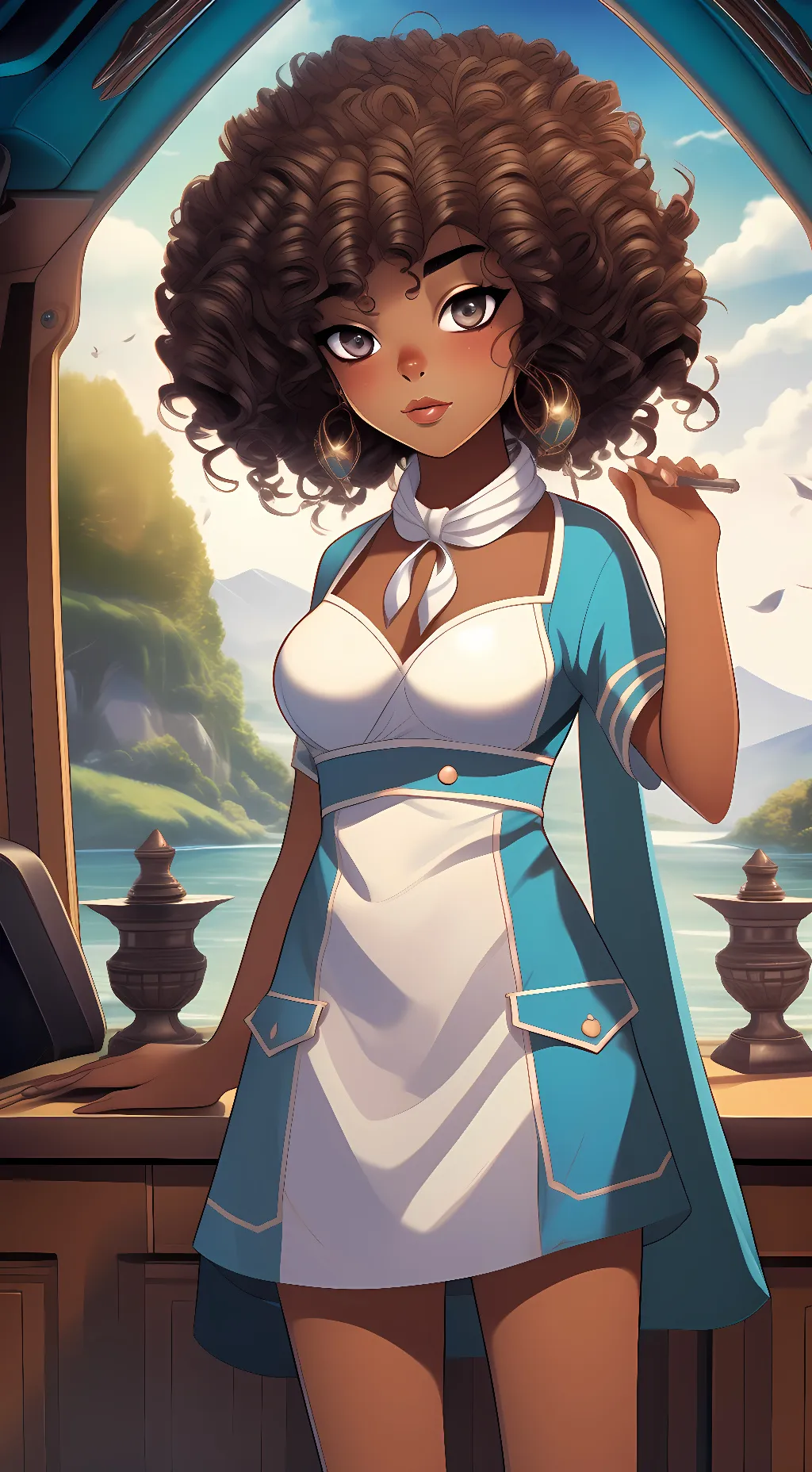 ai character: Lola background