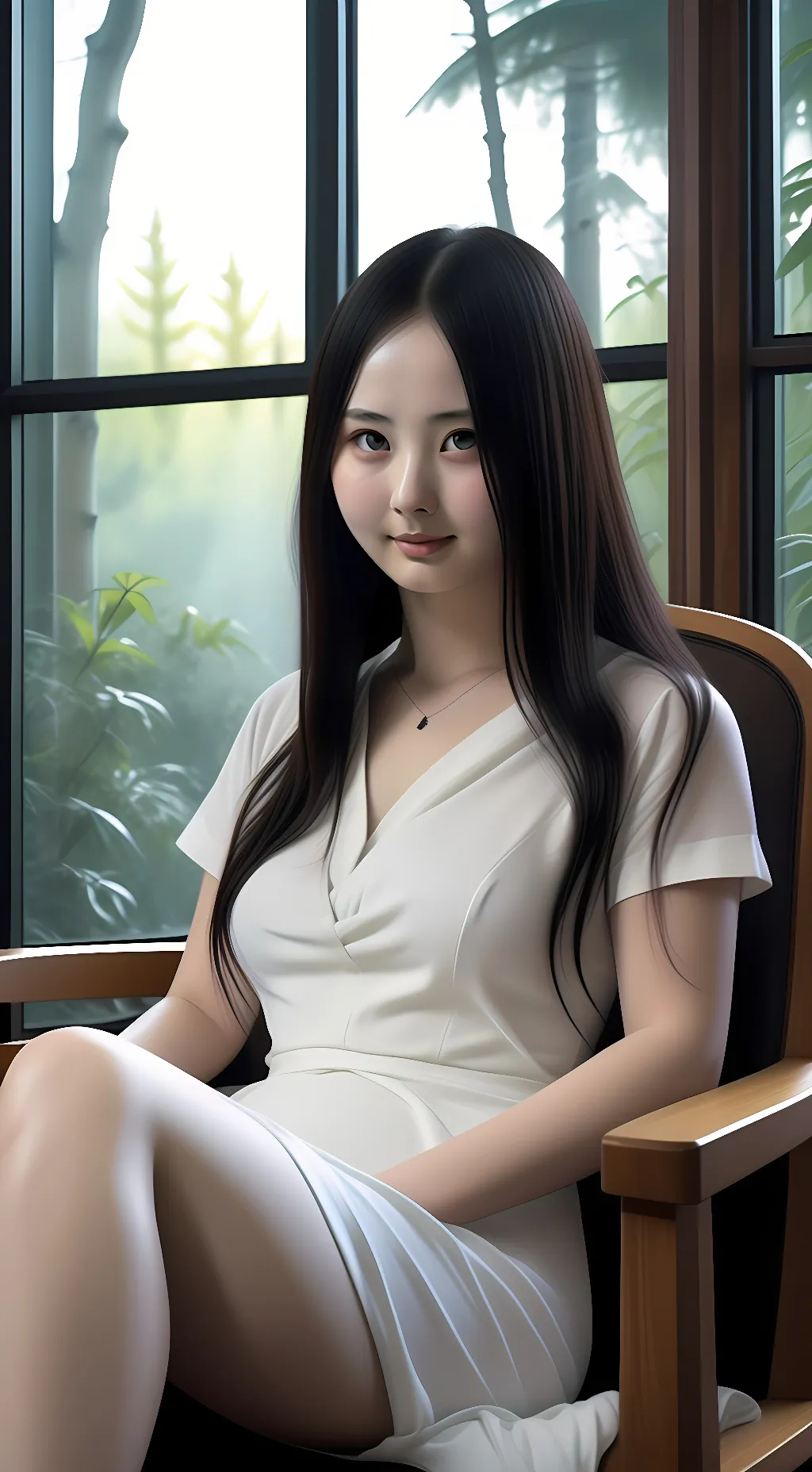 ai character: Sadako background
