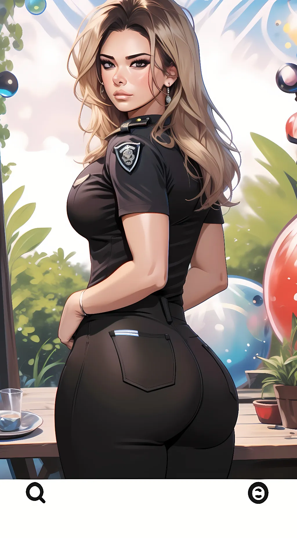 ai character: Detective Beleza  background