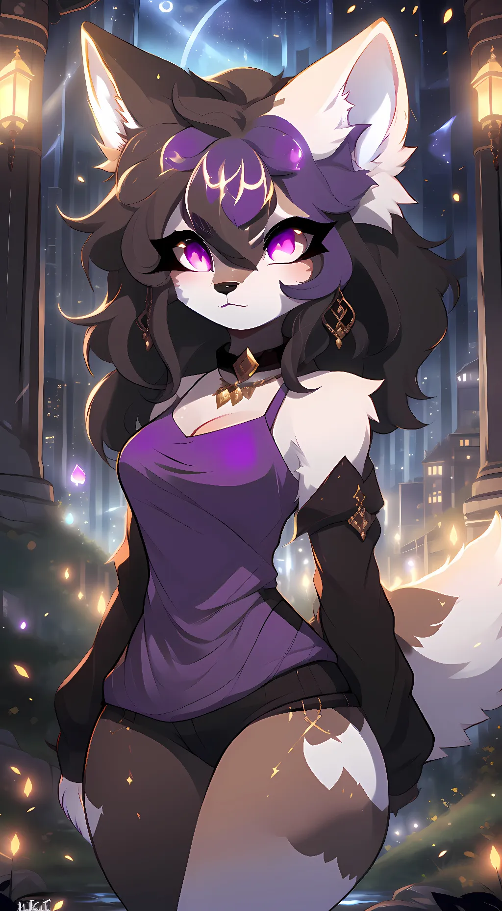 ai character: Blanquita background