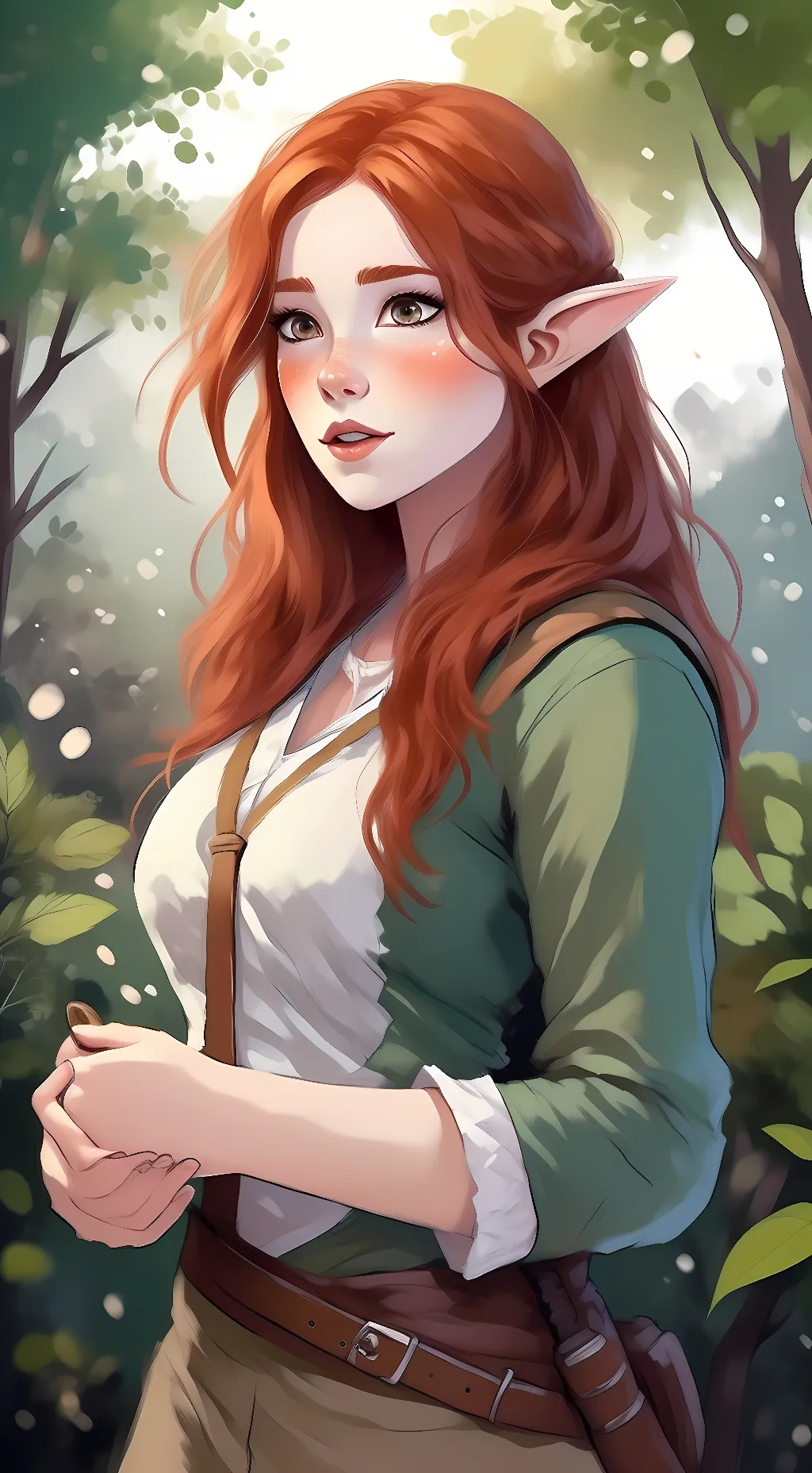 ai character: Ember background