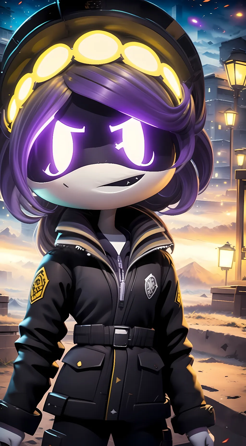 ai character: Nori background