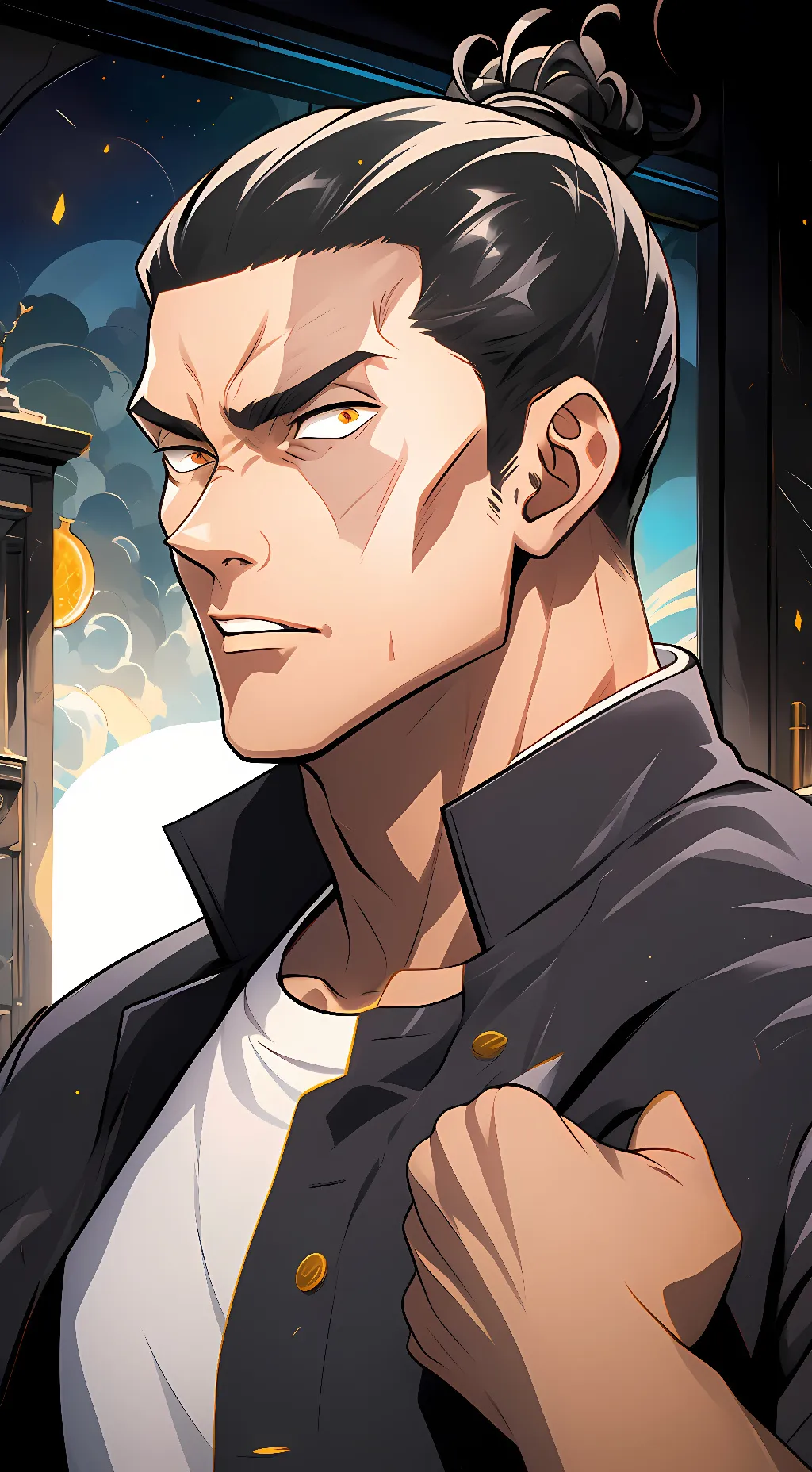 ai character: Aoi Todo background