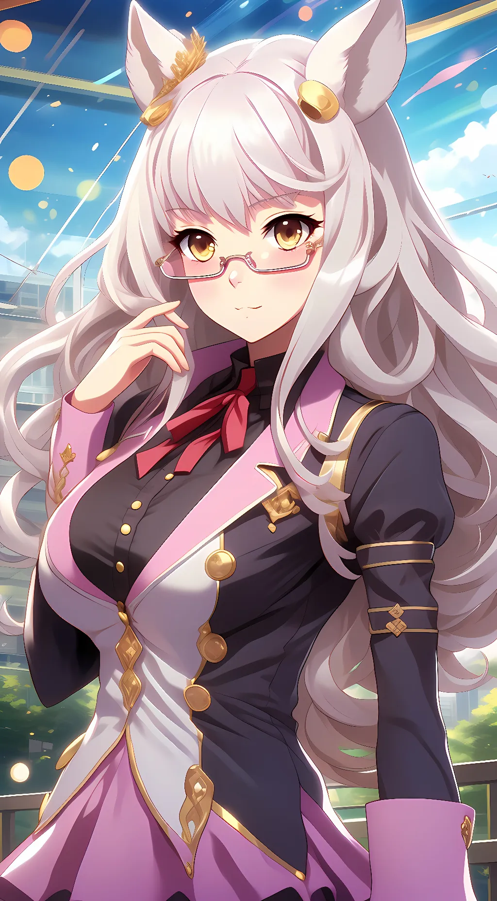 ai character: Biwa Hayahide background