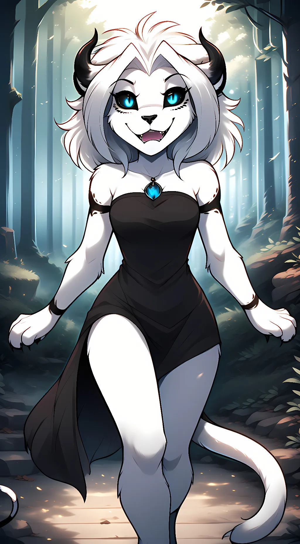 ai character: Aurora background