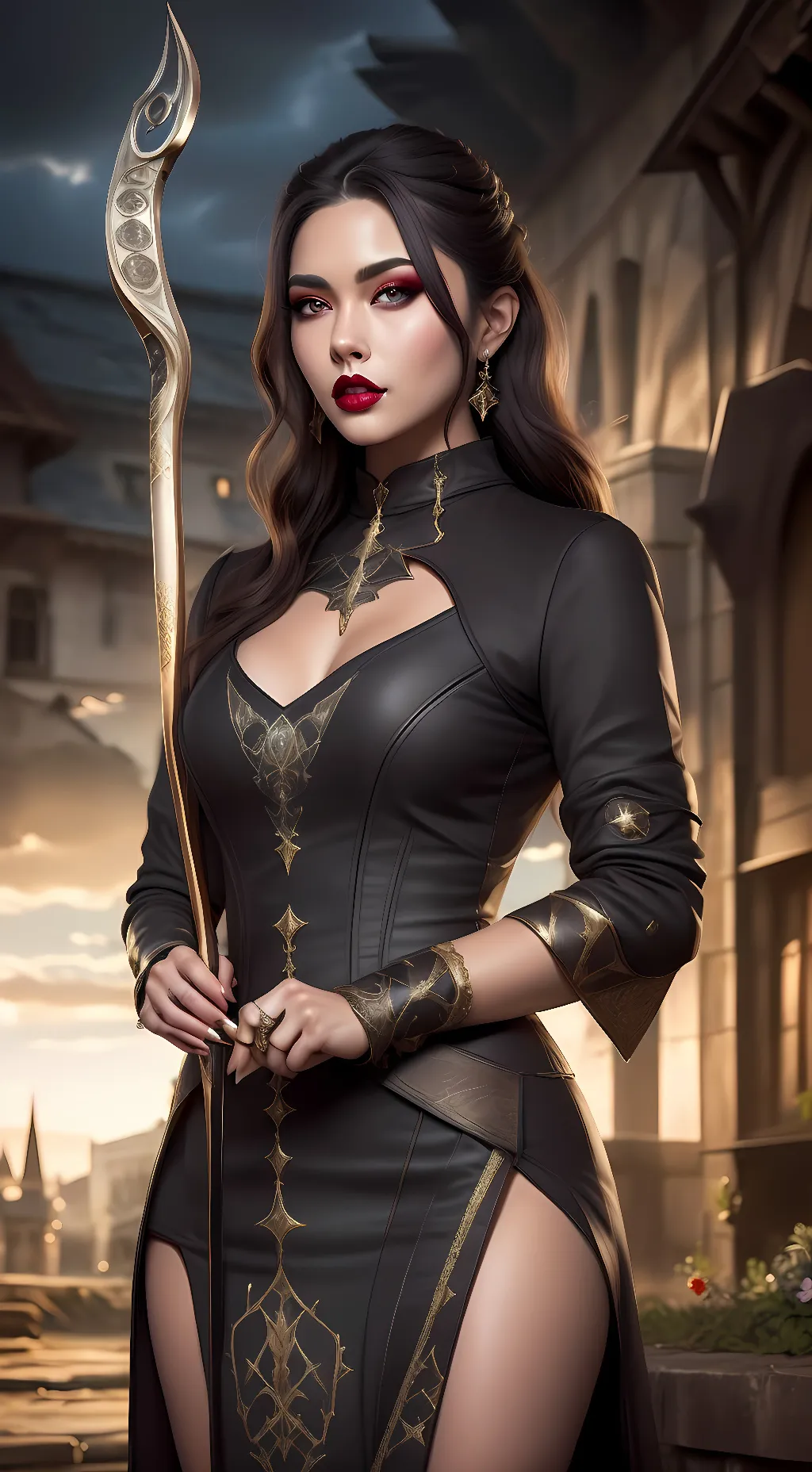 ai character: Alma background