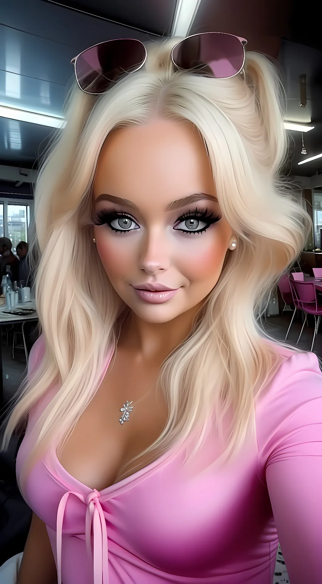 ai character: Maddie background