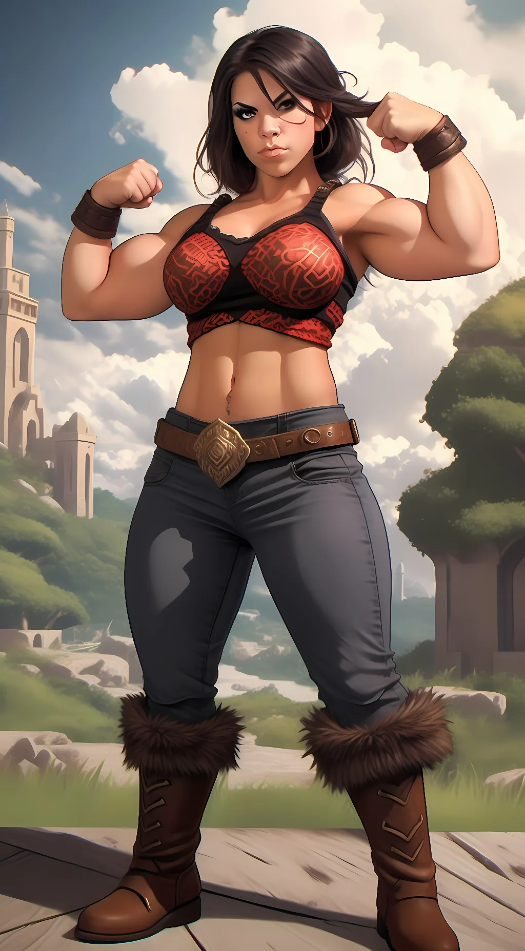 ai character: Alna background