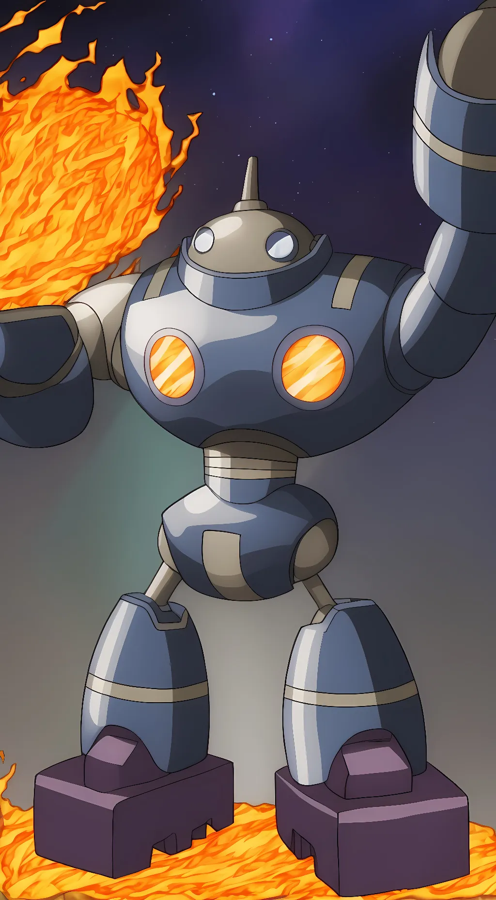 ai character: Magetta background