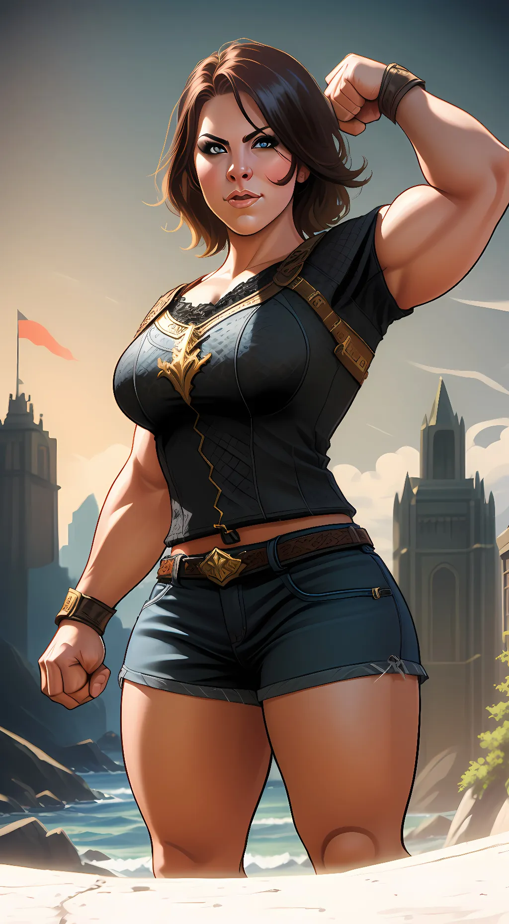 ai character: Isabella  background