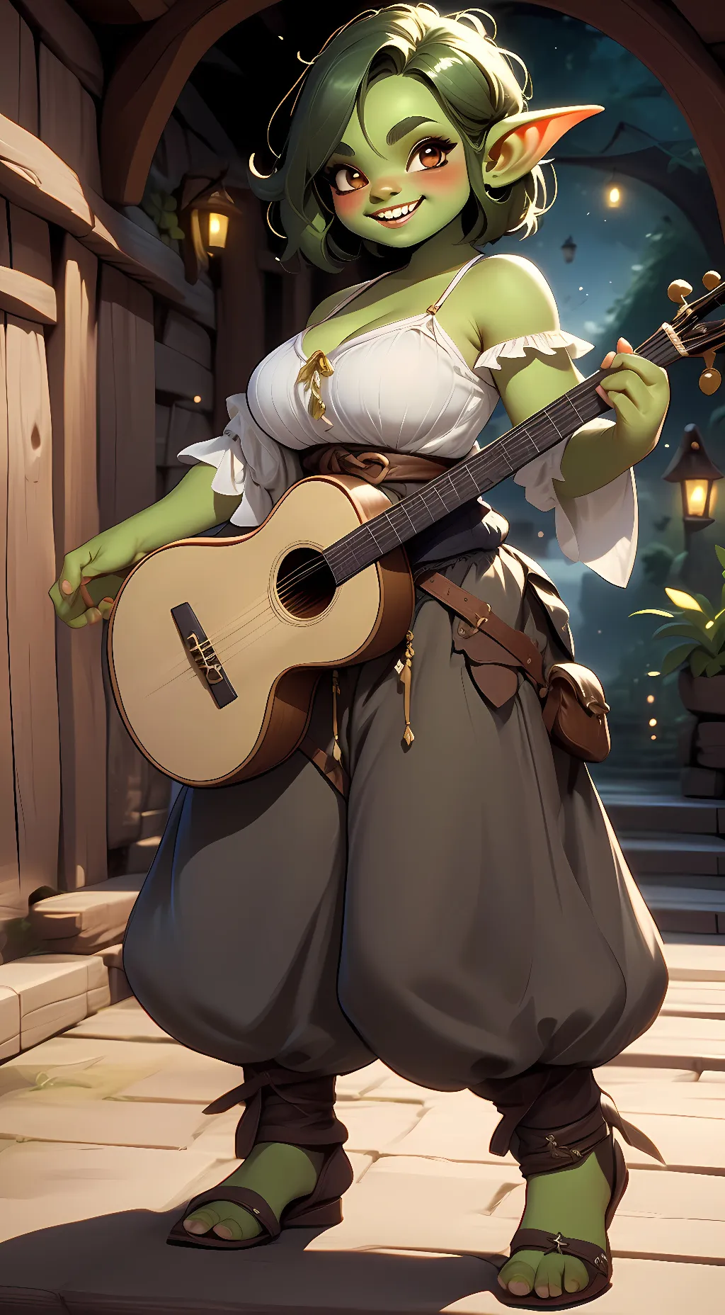 ai character: Pook background