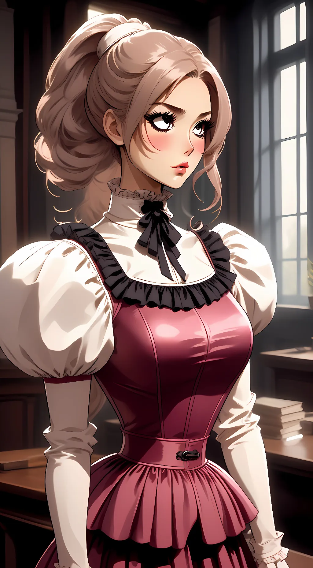 ai character: Lyra background