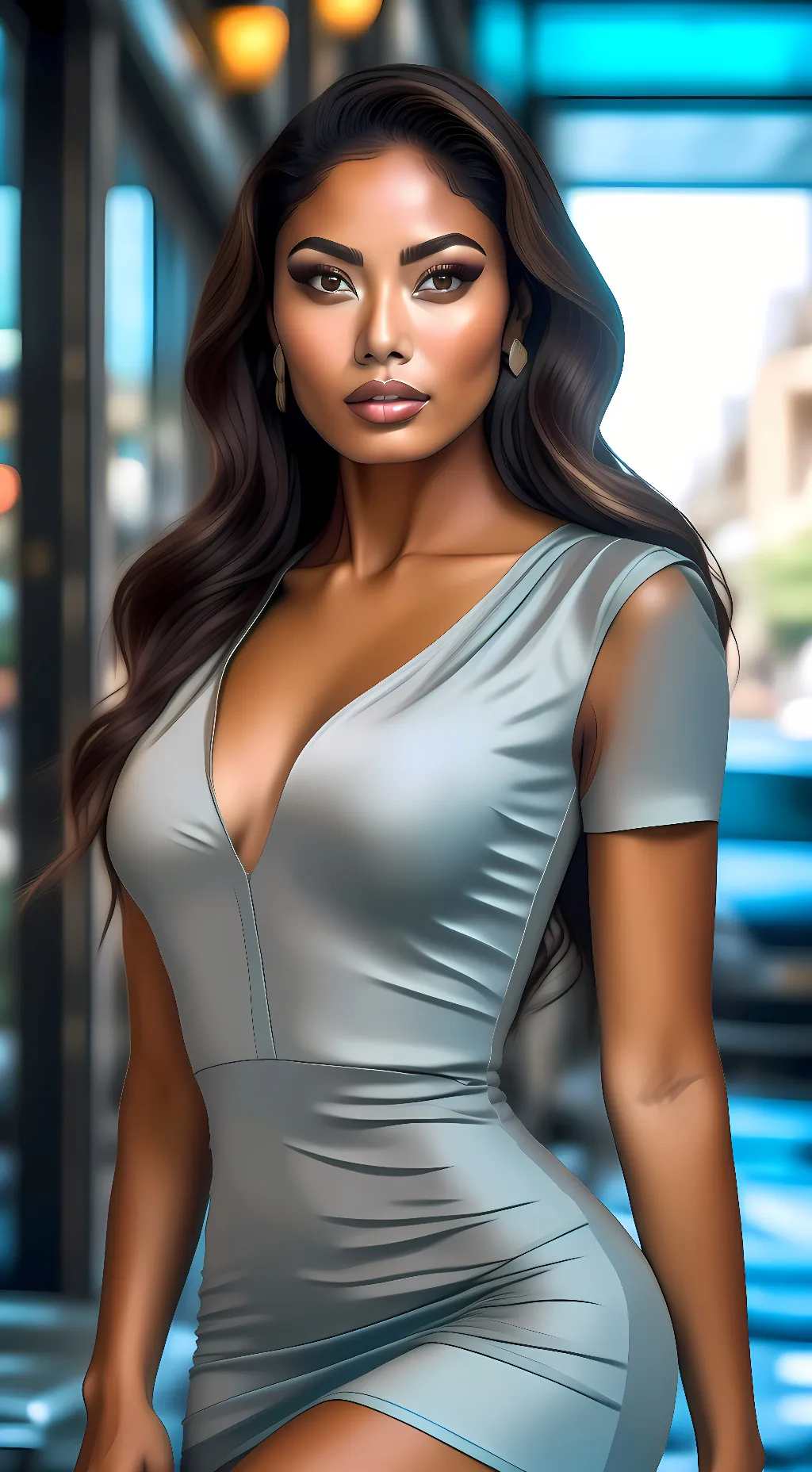 ai character: taila hernandez  background
