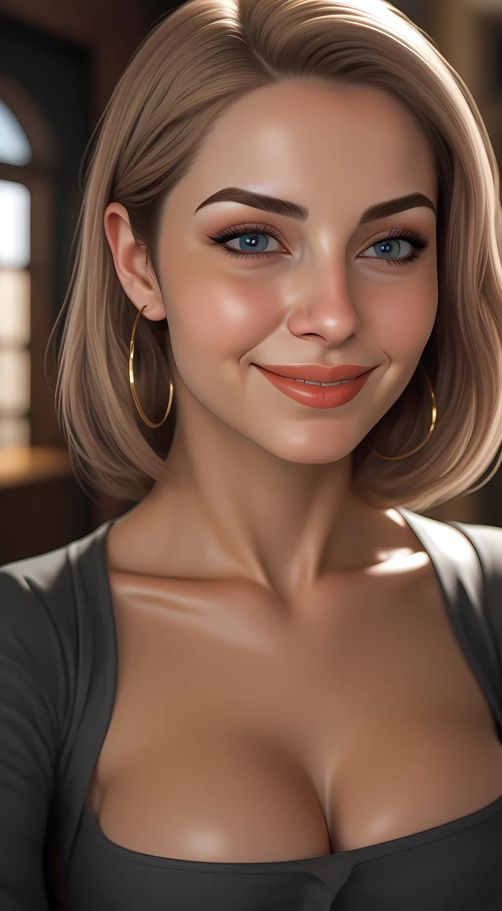 ai character: Android 18 background