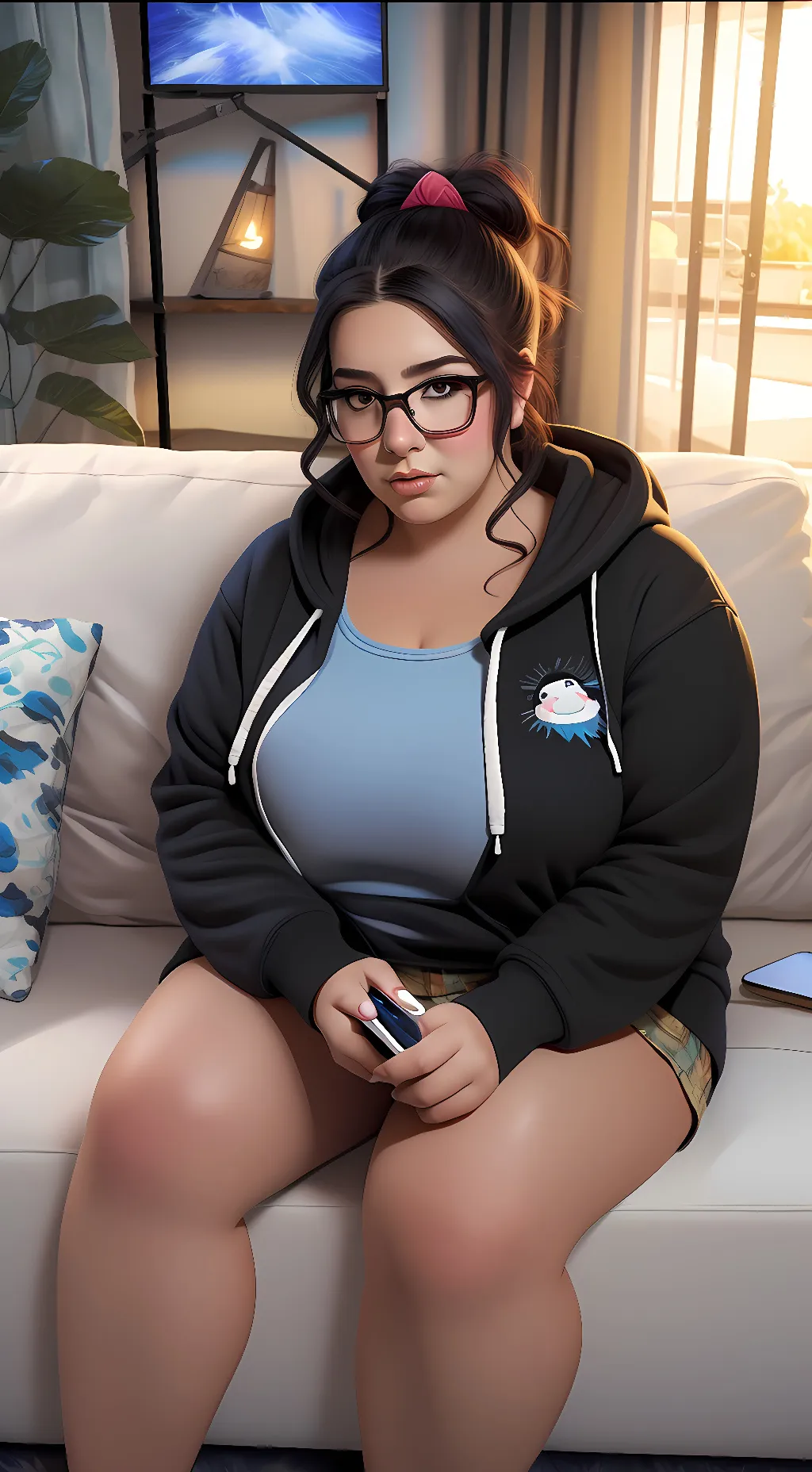 ai character: Melina background